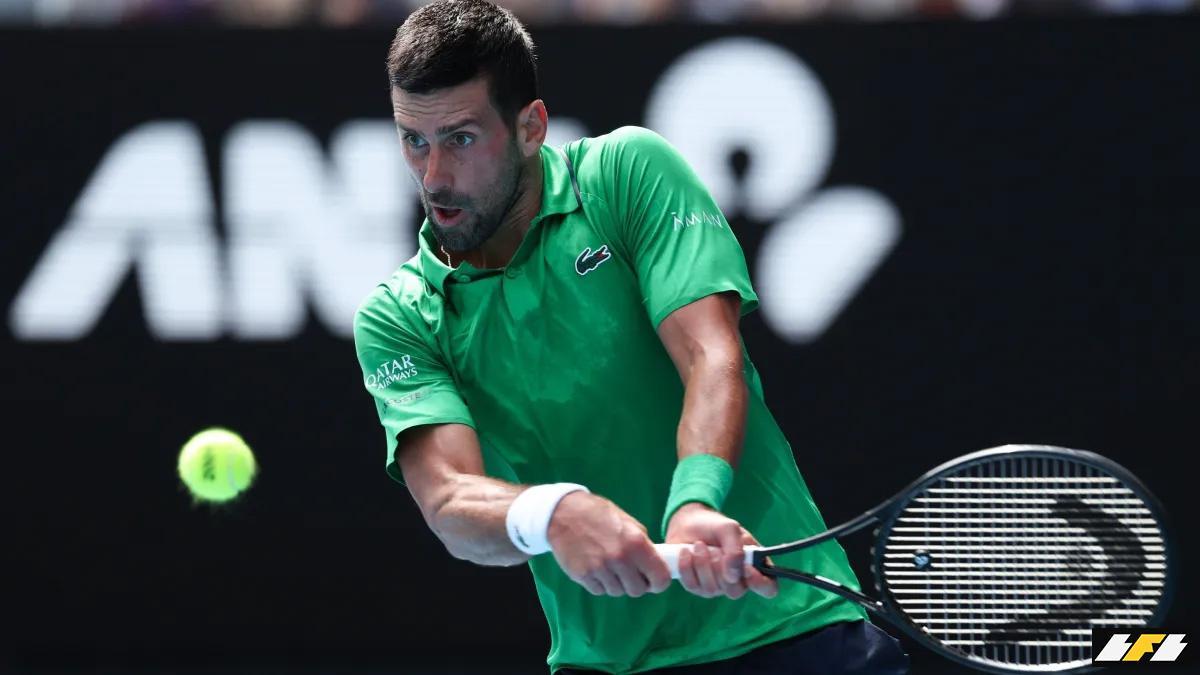 Novak Djokovic avança no Australian Open após abandono de Musetti