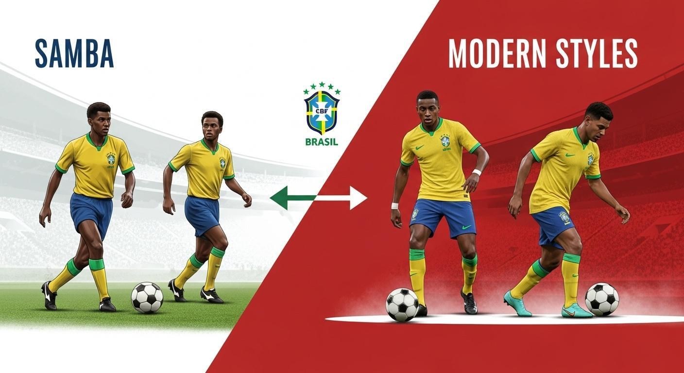 “The Evolution of Tactics in Brazilian Football: From Samba to Modern Styles”