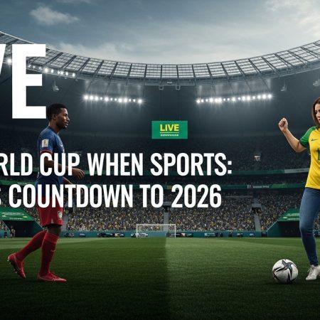 Days World Cup When Sports: Brazil’s Countdown to 2026