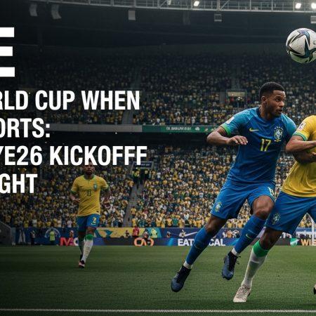 Days World Cup When Sports: Brazil Eyes 2026 Kickoff with Insight