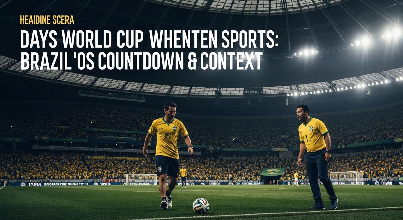 Brazilian fans and a countdown to the World Cup