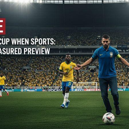 Days World Cup When Sports: Brazil’s Measured Preview