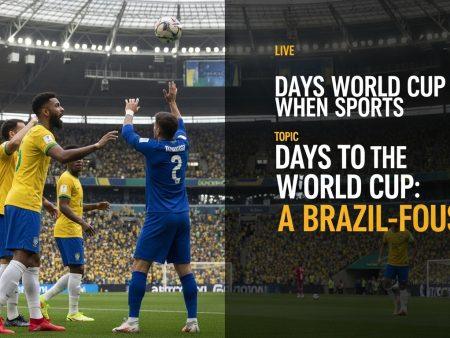 days World Cup When Sports: Days to the World Cup: A Brazil-Focused