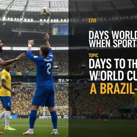 days World Cup When Sports: Days to the World Cup: A Brazil-Focused