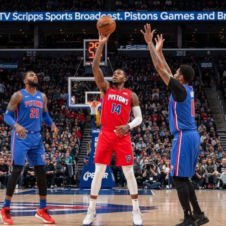 WMYD-TV Scripps Sports Broadcast: Pistons Games and Brazil Impact