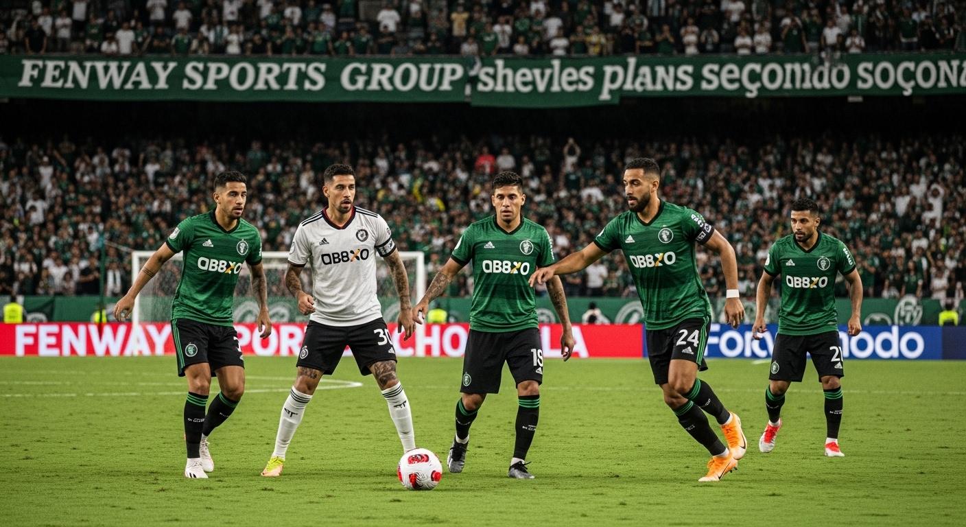 Fenway branding at a Brazilian stadium