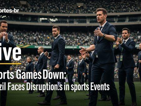 Sports Games Down: Brazil Faces Disruptions in Sports Events