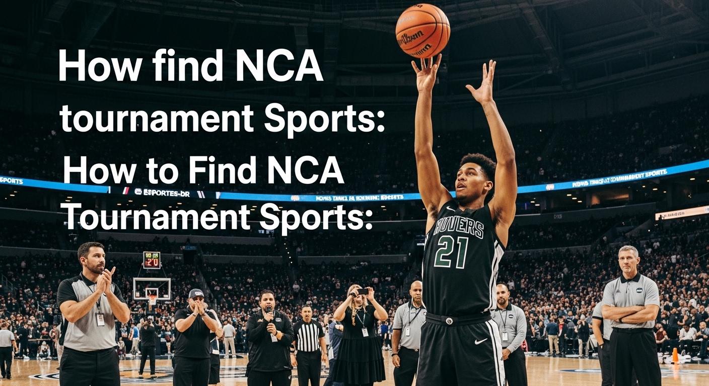 Editorial bracket graphic with NCAA branding and Brazilian sports broadcast elements.