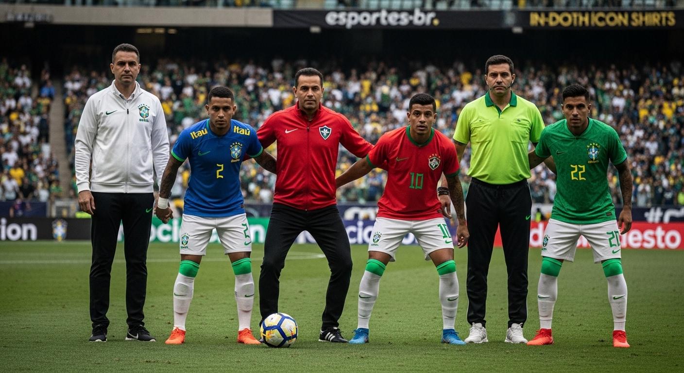 Concept art of Brazilian football shirt design for Icon Sports.